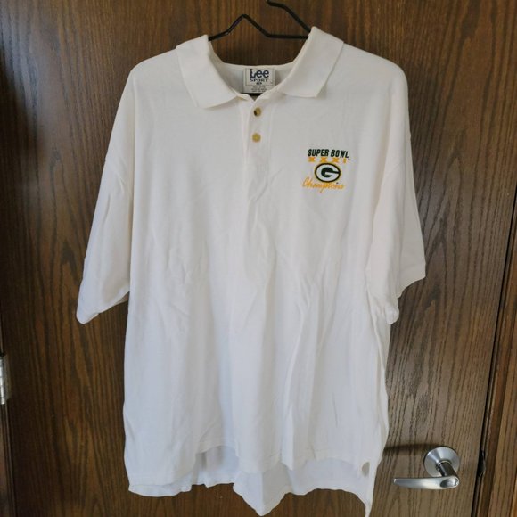 NFL Green Bay Packers Super Bowl XXXI Champions Size XL Polo *** Some Spots *** - Picture 4 of 13